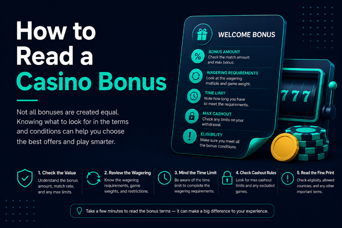 How to Read a Casino Bonus