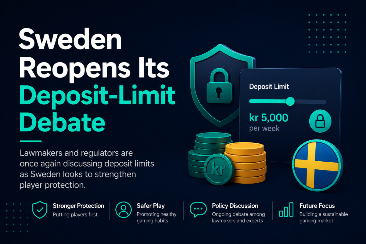 Sweden Reopens Its Deposit-Limit Debate in 2026